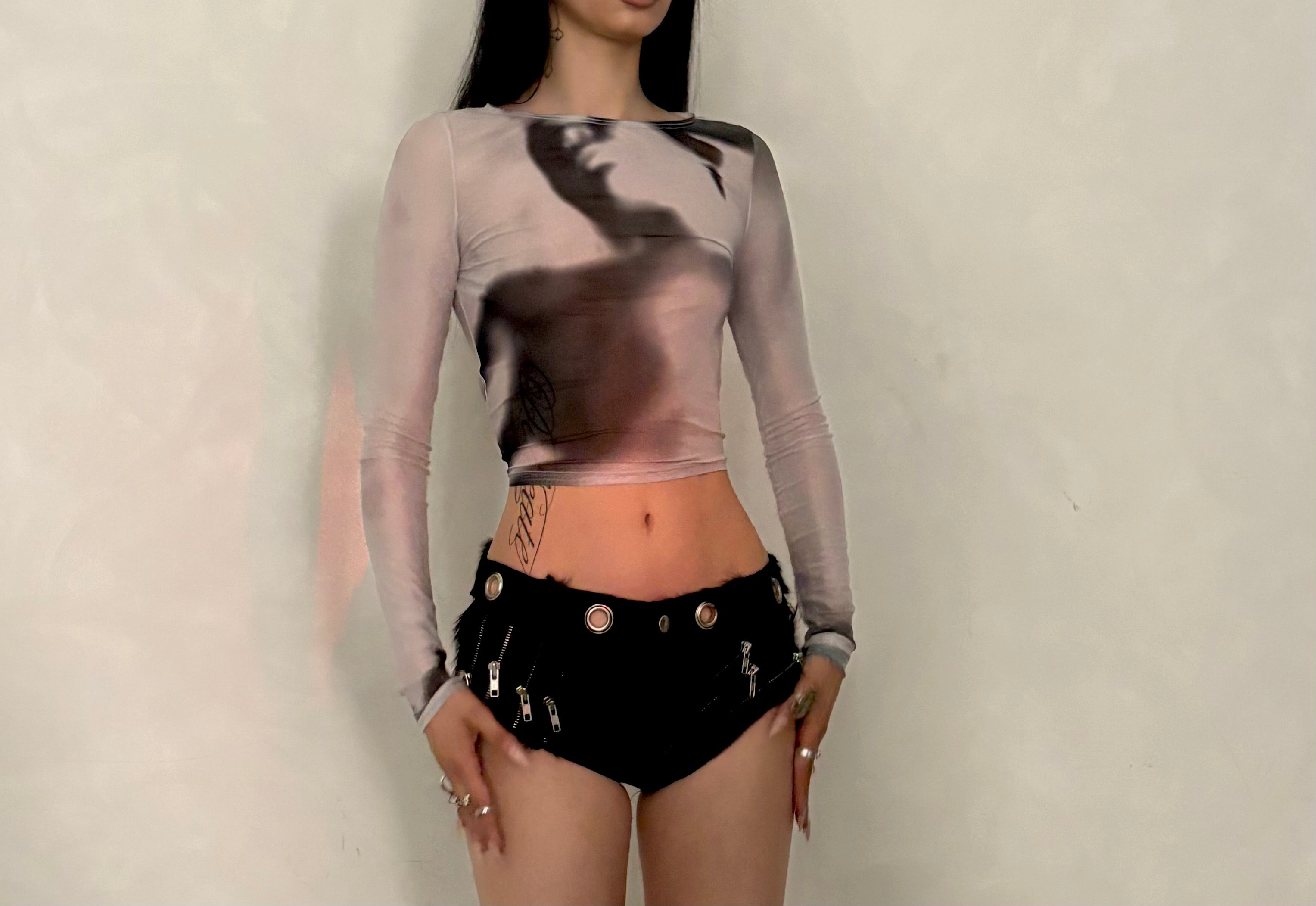 Ankonam Mesh Tee